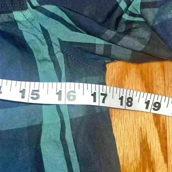 J. Crew Fresco top with jewel buttons in Black Watch tartan Size XXS - Picture 9 of 11